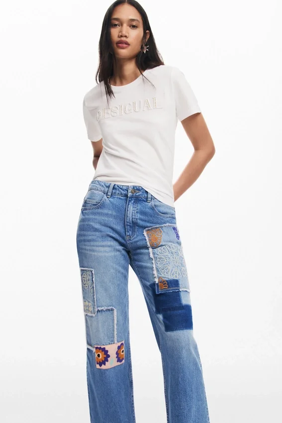 Patchwork-Jeans Patchwork-Jeans