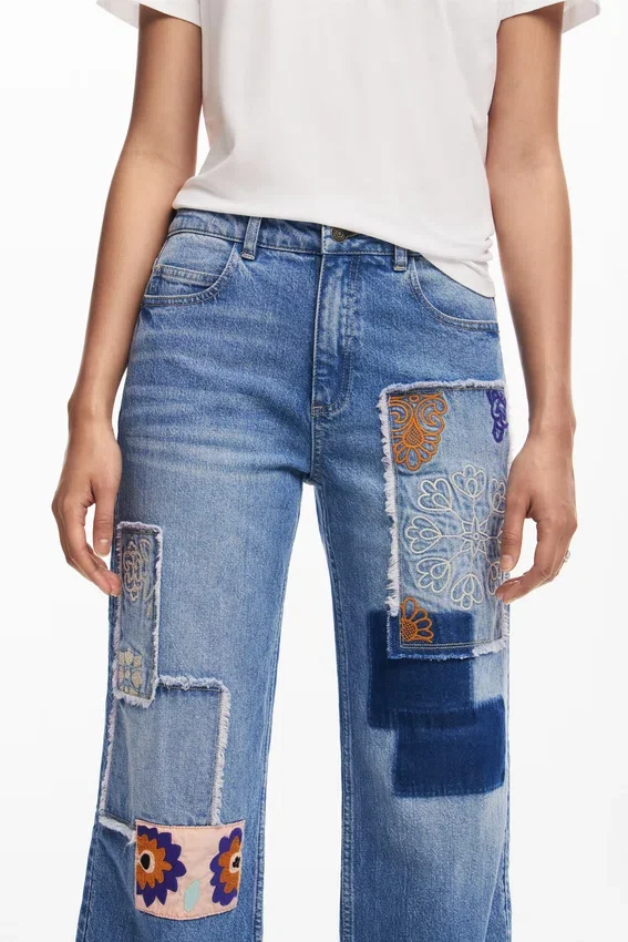 Patchwork-Jeans Patchwork-Jeans
