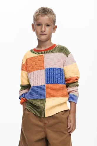 Patchwork-Pullover Patchwork-Pullover