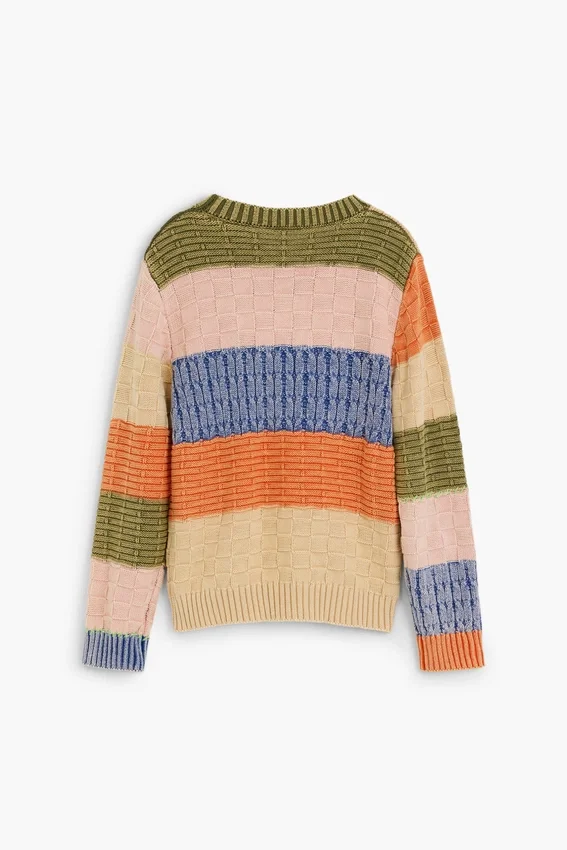 Patchwork-Pullover Patchwork-Pullover