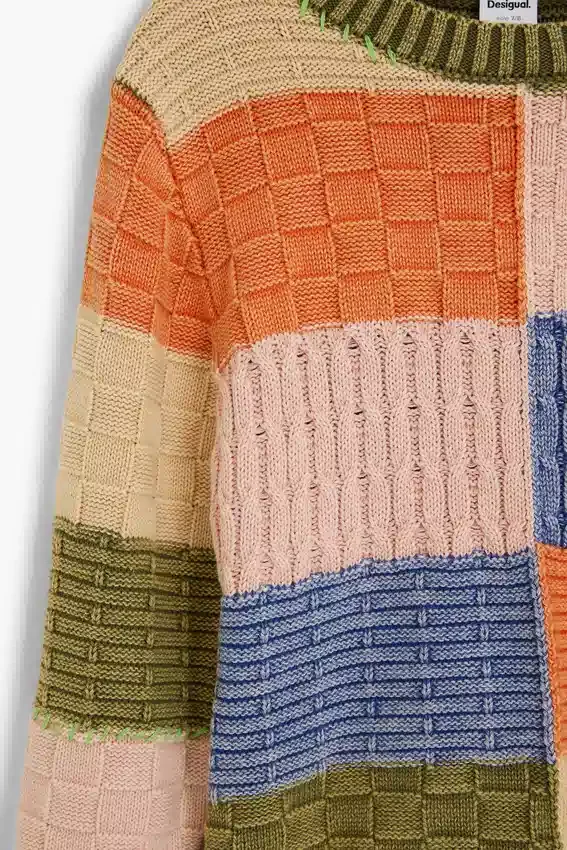 Patchwork-Pullover Patchwork-Pullover