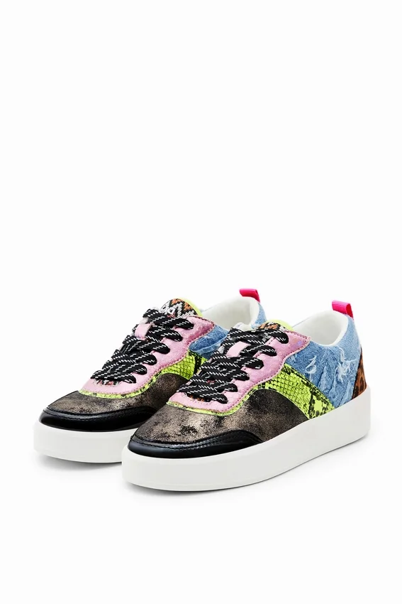 Patchwork-Sneaker Patchwork-Sneaker
