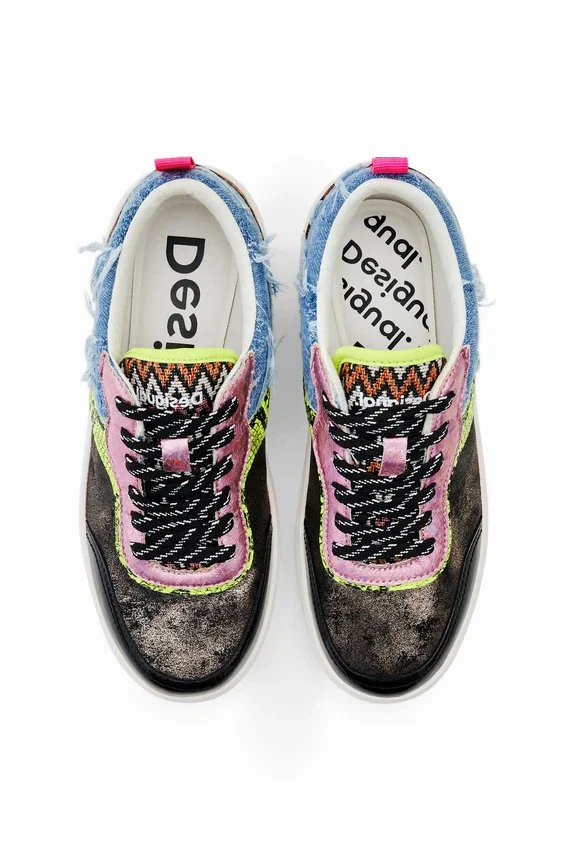 Patchwork-Sneaker Patchwork-Sneaker