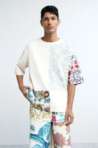 Patchwork-T-Shirt Patchwork-T-Shirt