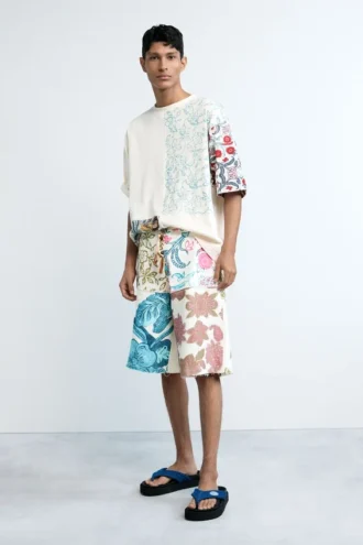 Patchwork-T-Shirt Patchwork-T-Shirt