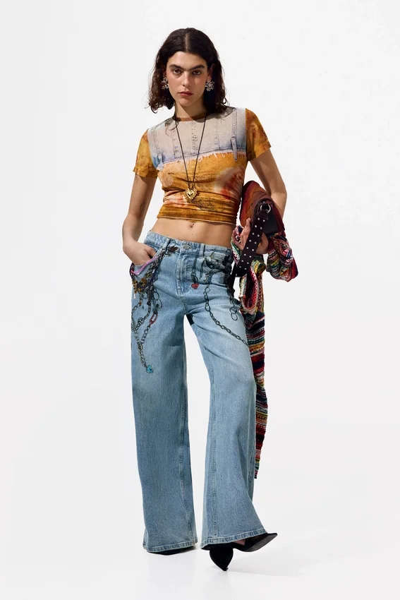 Patchwork-T-Shirt Patchwork-T-Shirt