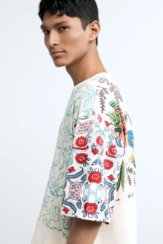 Patchwork-T-Shirt Patchwork-T-Shirt