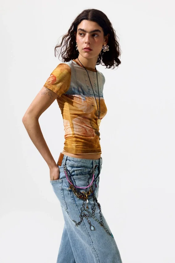 Patchwork-T-Shirt Patchwork-T-Shirt