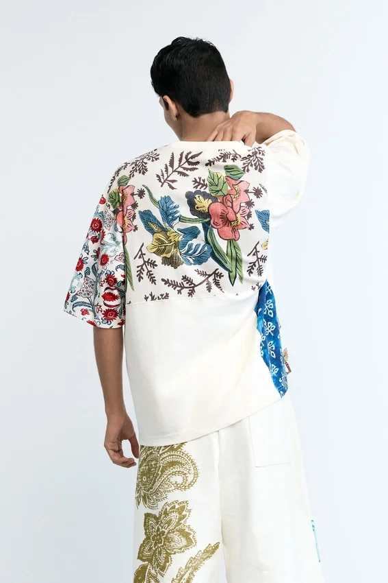 Patchwork-T-Shirt Patchwork-T-Shirt