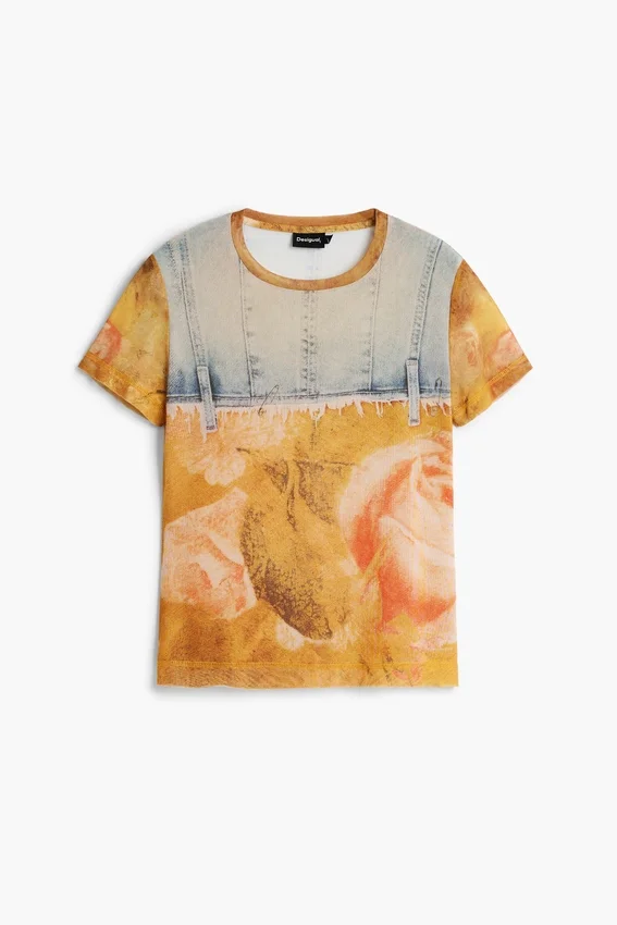 Patchwork-T-Shirt Patchwork-T-Shirt