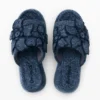 Plateausandalen aus Denim Plateausandalen aus Denim