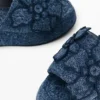 Plateausandalen aus Denim Plateausandalen aus Denim