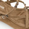 Plateausandalen aus Leder Plateausandalen aus Leder