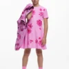 Plissiertes Blumenkleid Plissiertes Blumenkleid