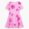 Plissiertes Blumenkleid Plissiertes Blumenkleid