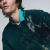 Pullover mit Stillleben-Struktur Pullover mit Stillleben-Struktur