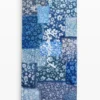 Rechteckiger Schal mit Denim-Patches Rechteckiger Schal mit Denim-Patches