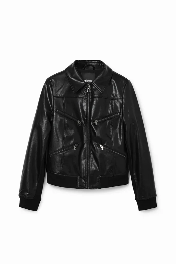 Retro-Biker-Jacke Retro-Biker-Jacke
