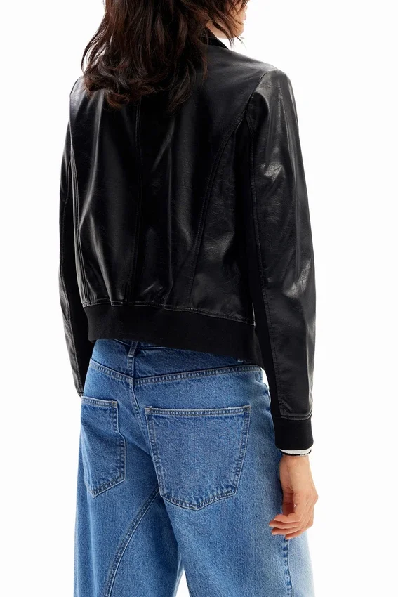 Retro-Biker-Jacke Retro-Biker-Jacke