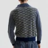 Retro-Pullover mit Reißverschluss Retro-Pullover mit Reißverschluss