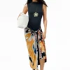 Ärmelloses Kleid mit Print Ärmelloses Kleid mit Print
