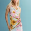 Ärmelloses Kleid mit Print Ärmelloses Kleid mit Print