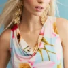 Ärmelloses Kleid mit Print Ärmelloses Kleid mit Print