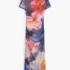 Ärmelloses Kleid mit Print Ärmelloses Kleid mit Print