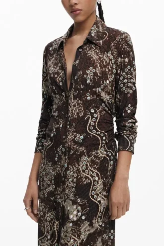 Schlangen-Shirt-Kleid Schlangen-Shirt-Kleid