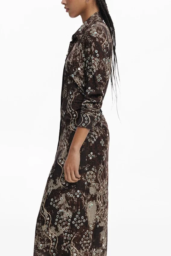Schlangen-Shirt-Kleid Schlangen-Shirt-Kleid