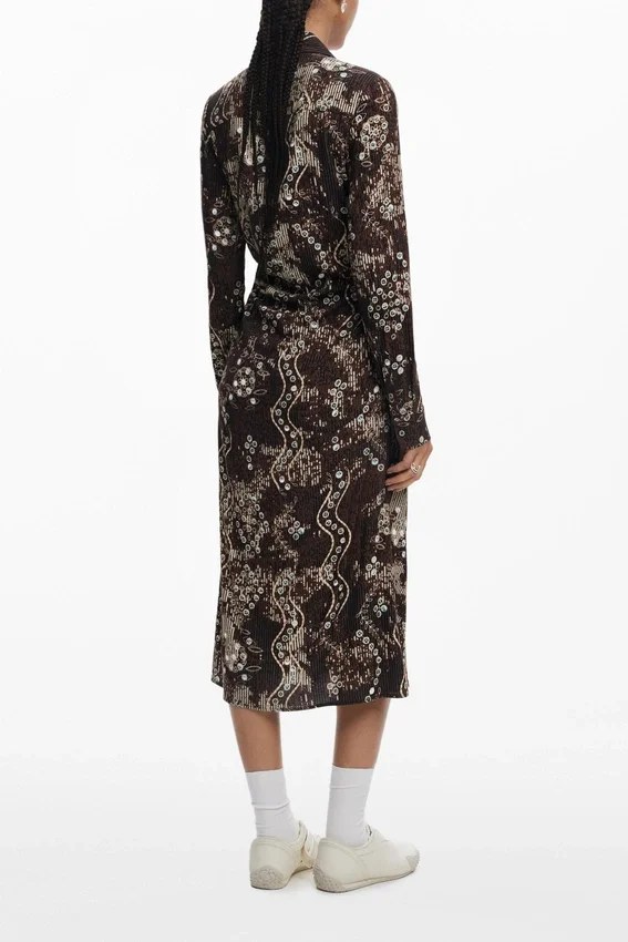 Schlangen-Shirt-Kleid Schlangen-Shirt-Kleid