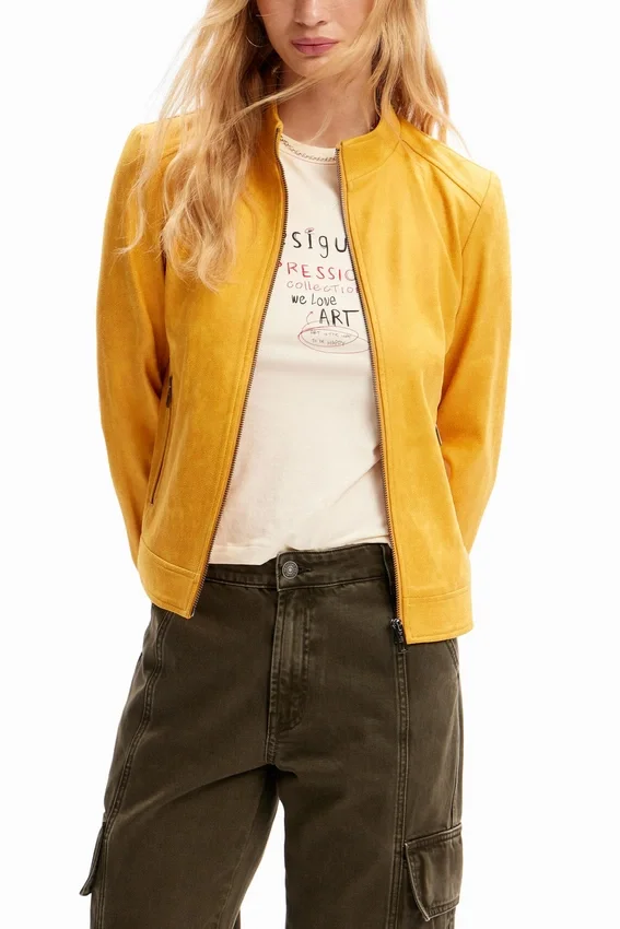Schlanke Biker-Jacke Schlanke Biker-Jacke