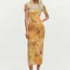 Schmal geschnittenes Hybrid-Kleid Schmal geschnittenes Hybrid-Kleid