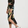 Schmaler Midi-Rock mit Print Schmaler Midi-Rock mit Print