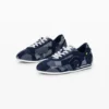 Sneaker mit Denim-Patchwork Sneaker mit Denim-Patchwork