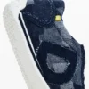 Sneaker mit Denim-Patchwork Sneaker mit Denim-Patchwork