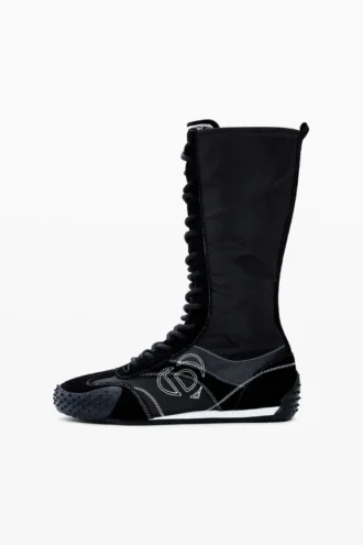 Sneaker-Stiefel mit Logo