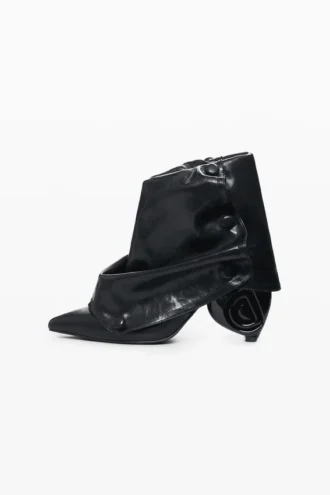 Stiefelette mit Umschlag Stiefelette mit Umschlag
