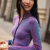 Strickjacke mit doppeltem Reißverschluss Strickjacke mit doppeltem Reißverschluss