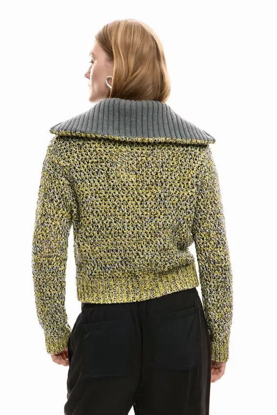 Strickjacke mit Reißverschluss Strickjacke mit Reißverschluss