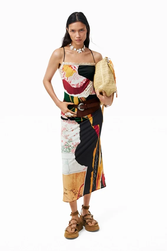 Strickkleid mit Trägern Strickkleid mit Trägern