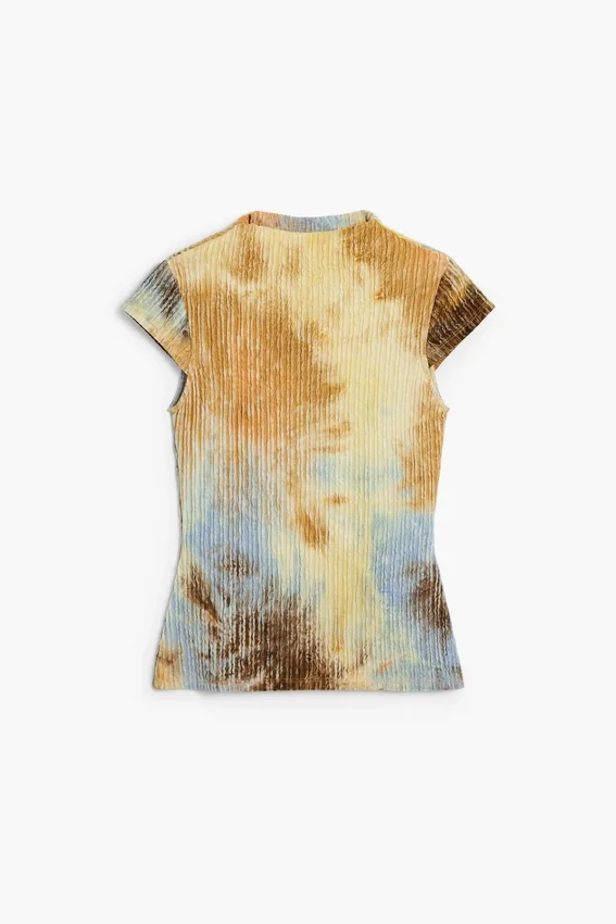 Strukturiertes T-Shirt Strukturiertes T-Shirt