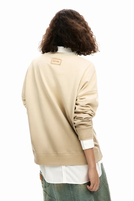 Sweatshirt mit Blumenprint Sweatshirt mit Blumenprint