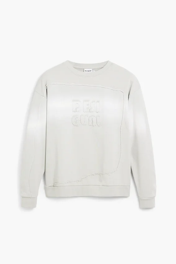 Sweatshirt mit Farbverlauf-Logo Sweatshirt mit Farbverlauf-Logo