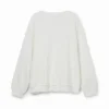 Sweatshirt mit geprägtem Imagotype Sweatshirt mit geprägtem Imagotype