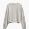 Sweatshirt mit Ziernähten Sweatshirt mit Ziernähten
