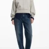 Sweatshirt mit Ziernähten Sweatshirt mit Ziernähten