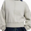 Sweatshirt mit Ziernähten Sweatshirt mit Ziernähten