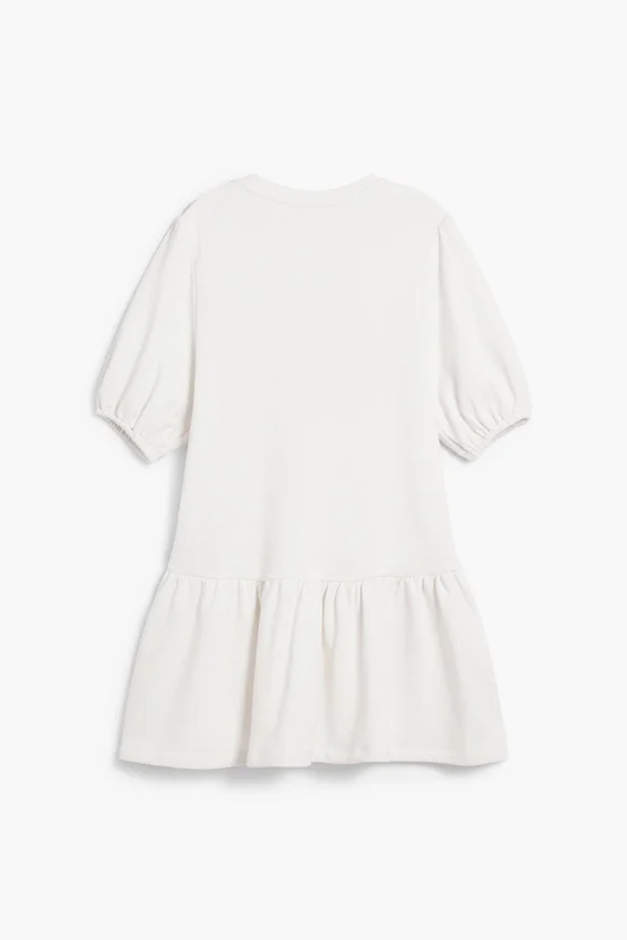 Sweatshirts-Kleid mit Schleife Sweatshirts-Kleid mit Schleife
