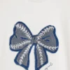 Sweatshirts-Kleid mit Schleife Sweatshirts-Kleid mit Schleife
